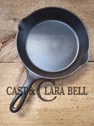 Amazing Chef’s Saute Skillet! 1920’S ’Arc Straight’ Wagner Sidney O #6 Skillet With Heat