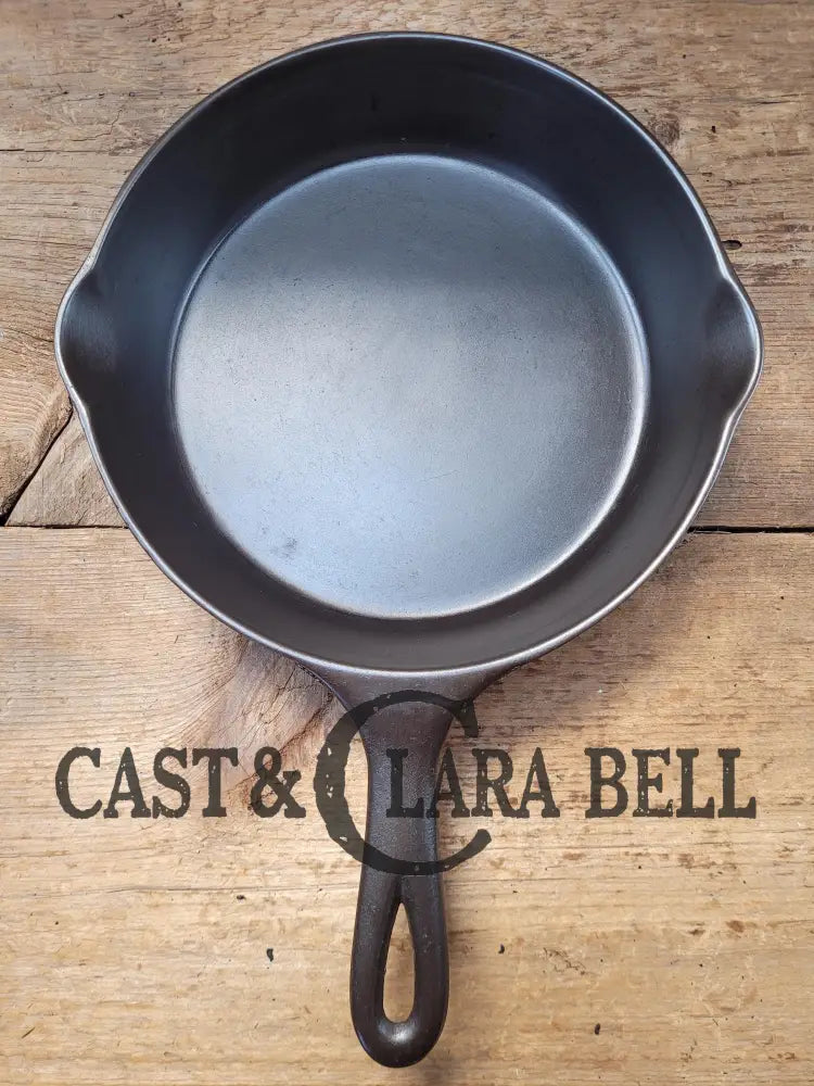 Amazing Chef’s Saute Skillet! 1920’S ’Arc Straight’ Wagner Sidney O #6 Skillet With Heat