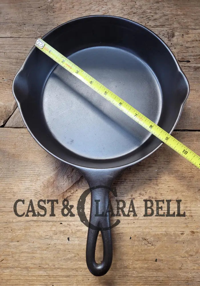 Amazing Chef’s Saute Skillet! 1920’S ’Arc Straight’ Wagner Sidney O #6 Skillet With Heat