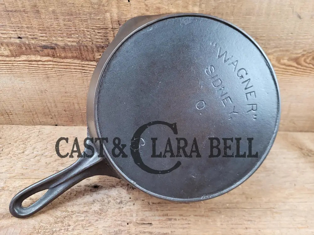 Amazing Chef’s Saute Skillet! 1920’S ’Arc Straight’ Wagner Sidney O #6 Skillet With Heat