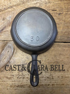 Amazing gift idea! Birmingham Stove & Range #3 Egg Skillet Red Mountain Series 3-D. Restored and Ready to Use! SC24