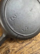 Amazing gift idea! Early Birmingham Stove & Range #3 E ’S’ Series Egg Skillet Red Mountain Series. Restored and Ready