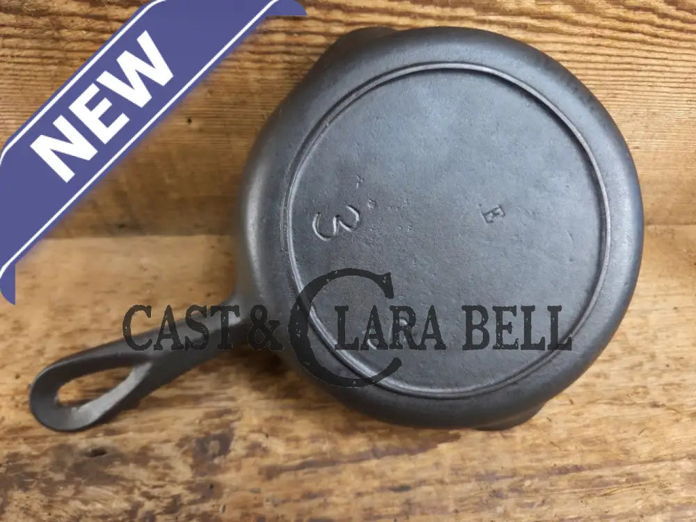 Amazing gift idea! Early Birmingham Stove & Range #3 E ’S’ Series Egg Skillet Red Mountain Series. Restored and Ready