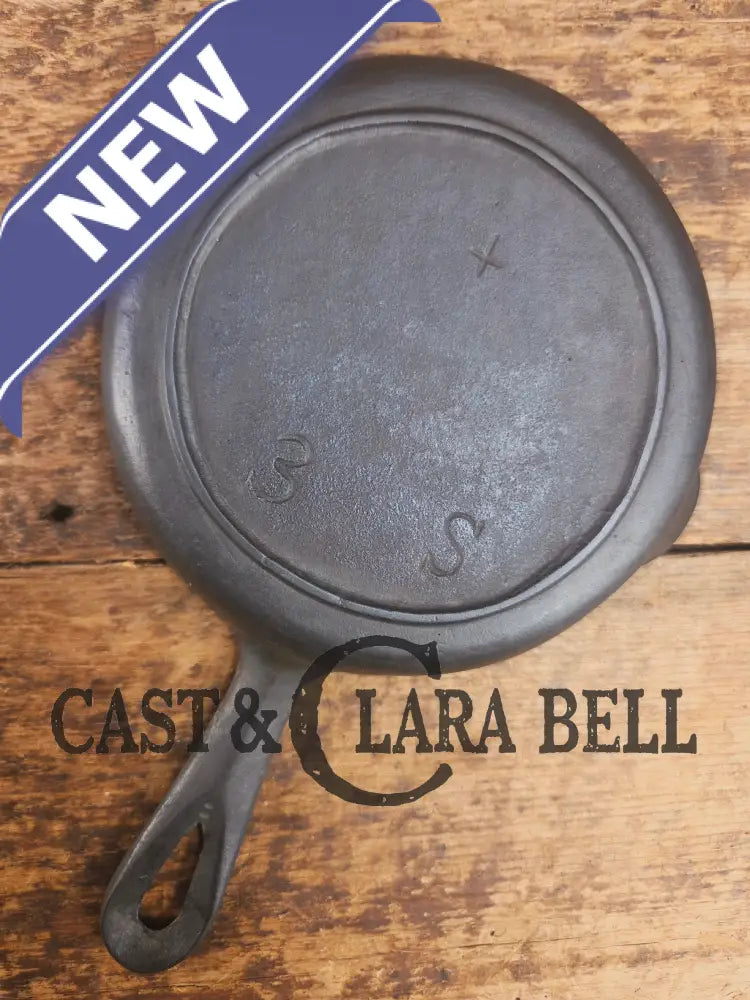 Amazing gift idea! Early Birmingham Stove & Range #3 ’S’ Series Egg Skillet Red Mountain Series. Restored and Ready to