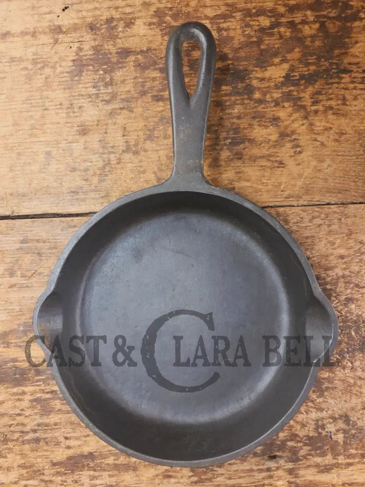 Amazing gift idea! Early Birmingham Stove & Range #3 ’S’ Series Egg Skillet Red Mountain Series. Restored and Ready to