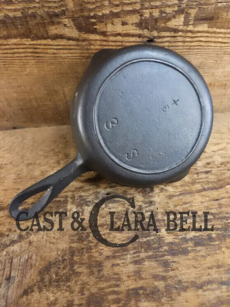 Amazing gift idea! Early Birmingham Stove & Range #3 ’S’ Series Egg Skillet Red Mountain Series. Restored and Ready to