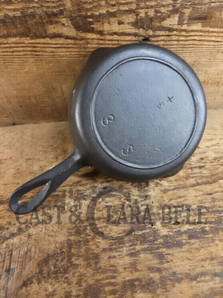 Amazing gift idea! Early Birmingham Stove & Range #3 ’S’ Series Egg Skillet Red Mountain Series. Restored and Ready to