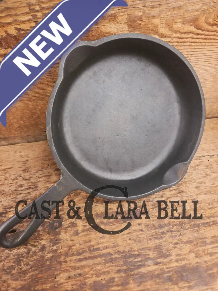 Amazing gift idea! Early Birmingham Stove & Range #3 ’S’ Series Egg Skillet Red Mountain Series. Restored and Ready to
