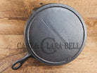 Antique elegant gate-marked unknown #10 skillet. Amazing condition Est 1880’s Era. Flat handle raised #10 Pattern