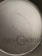 Antique elegant gate-marked unknown #10 skillet. Amazing condition Est 1880’s Era. Flat handle raised #10 Pattern