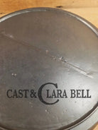 Antique elegant gate-marked unknown #10 skillet. This is GORGEOUS. Est 1880’s Era. Flat handle raised #10 Pattern.