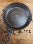 Antique elegant gate-marked unknown #11 deep skillet. Awesome piece of history 1880’s Era. Semi fancy handle possible