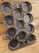 Authentic Nathaniel Waterman Gem Pan perfect for biscuits and breads! Restored and Ready to Use! SC24