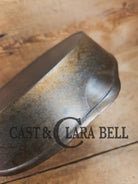 Awesome! 1890’s Griswold ERIE 2nd Series #7 Skillet with Heat Ring and Maker’s Mark Flower and nickel finish! Don’t