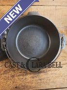 Awesome! 1920’s Griswold #8 Tite-Top Cast Iron Dutch Oven 833 A and high dome matching Griswold Lid 2551 - Dutch Ovens