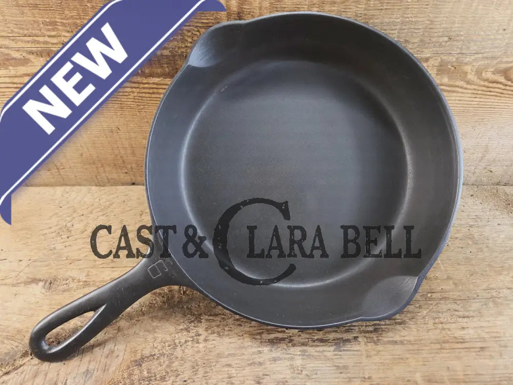 Awesome 1930’s Griswold No. 6 Skillet with Small Block Logo and Smooth Bottom 699 E Skillet