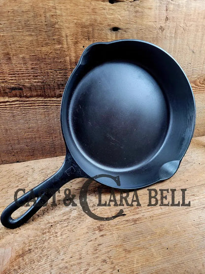 Awesome 1930’S Griswold No. 6 Skillet With Small Block Logo And Smooth Bottom 699 J