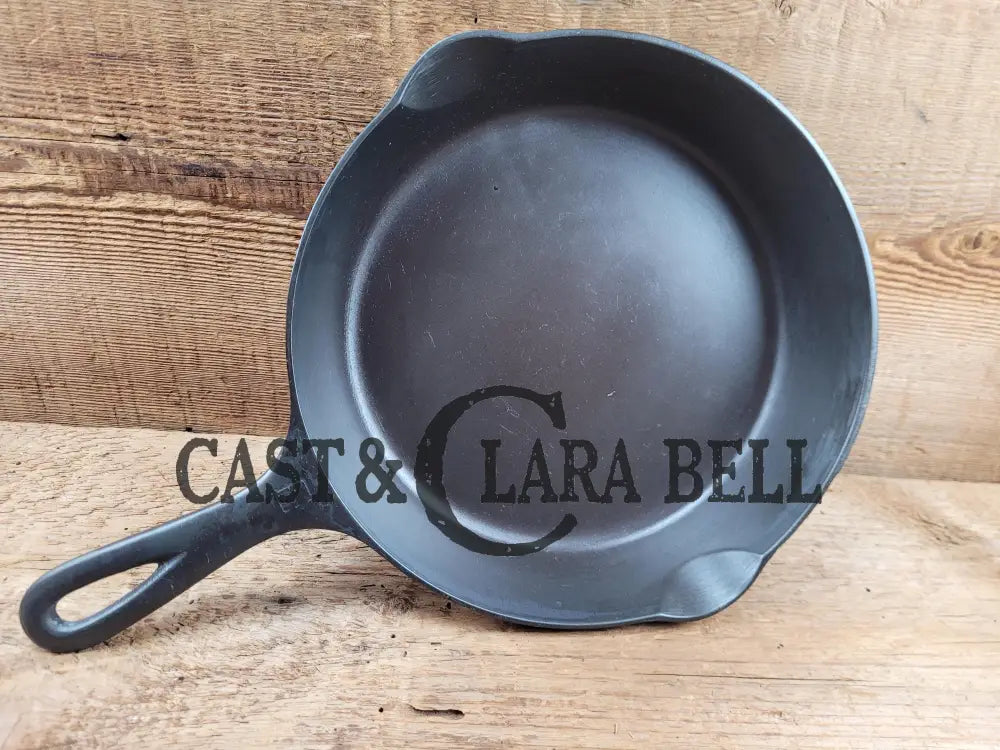 Awesome 1930’S Griswold No. 6 Skillet With Small Block Logo And Smooth Bottom 699 J