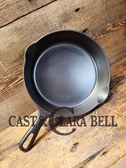 Awesome 1930’S Griswold No. 6 Skillet With Small Block Logo And Smooth Bottom 699 S