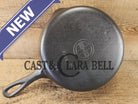 Awesome 1940’s Griswold #6 Cast Iron Skillet with Small Block Logo Flat Style Handle and Smooth Bottom 699 D Skillet