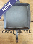 Awesome and huge Birmingham S&R square breakfast skillet. Perfect universal piece for your kitchen!