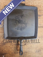 Awesome and huge Birmingham S&R square breakfast skillet. Perfect universal piece for your kitchen! SC24 - Skillet