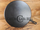 Awesome and tough to find! Scarce smooth bottom #12 Vollrath cast iron skillet. This is a conversation starter! Skillet