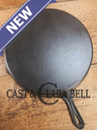 Awesome and tough to find! Scarce smooth bottom #12 Vollrath cast iron skillet. This is a conversation starter! Skillet
