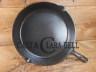 Awesome and tough to find! Scarce smooth bottom #12 Vollrath cast iron skillet. This is a conversation starter! Skillet