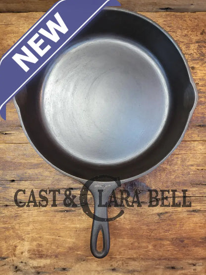 Awesome Bacon Skillet. Big 1930’S Wagner Ware #10 Cast Iron Skillet With Stylized Logo 1060 R