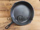 Awesome bacon skillet. Big 1930’s Wagner Ware #10 Cast Iron Skillet with Stylized Logo 1060 R Skillet