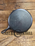 Awesome big bacon skillet! Big 1930’s Wagner Ware #10 Cast Iron Skillet with Stylized Logo 1060 A Skillet