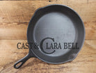 Awesome big bacon skillet! Big 1930’s Wagner Ware #10 Cast Iron Skillet with Stylized Logo 1060 A Skillet