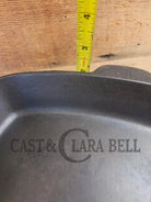 Awesome BIG Griswold (Wagner made) Square Cast Iron Skillet with Small Block Logo and Smooth Bottom ’57’ - Skillet
