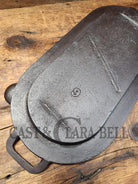 Awesome Center Piece! Late 1800’S Antique Gate-Marked #6 Cast Iron Griddle / Sad Heater Great For