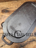 Awesome Center Piece! Late 1800’S Antique Gate-Marked #6 Cast Iron Griddle / Sad Heater Great For