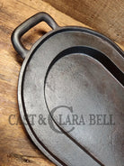 Awesome Center Piece! Late 1800’S Antique Gate-Marked #6 Cast Iron Griddle / Sad Heater Great For