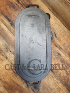 Awesome Center Piece! Late 1800’S Antique Gate-Marked #6 Cast Iron Griddle / Sad Heater Great For