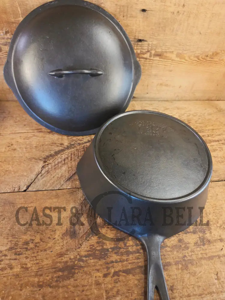Awesome! Early 1900’s Chicago Hardware Foundry #8 Deep Skillet! Our favorite foundry story and a great skillet!