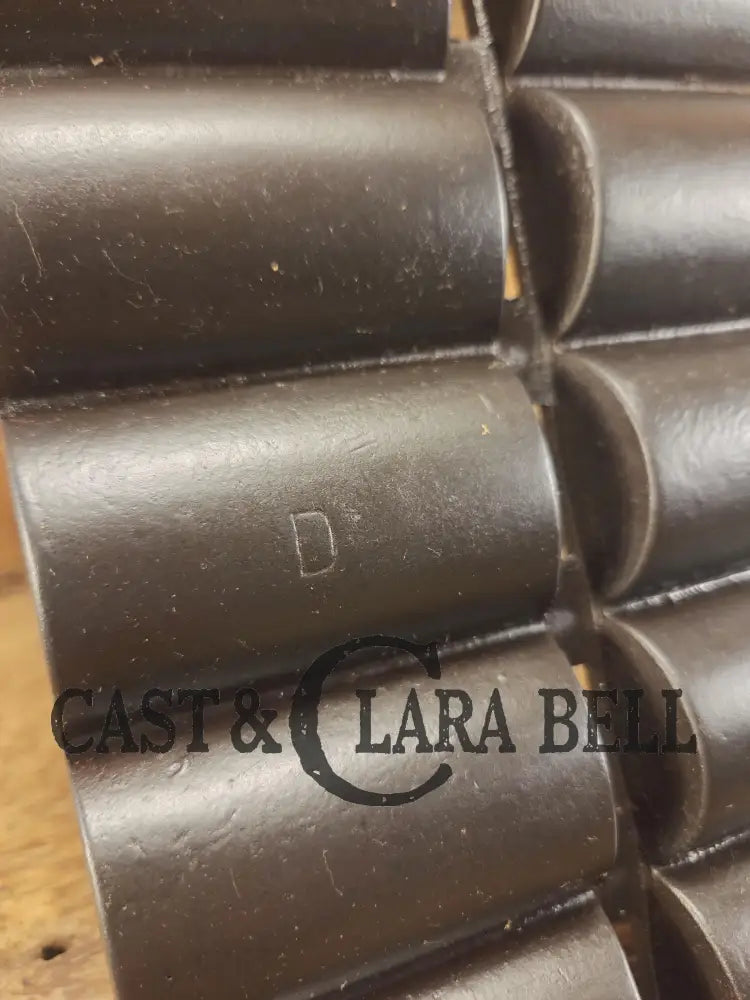 Awesome Gift Idea! 1920’s Wagner Ware French Roll Pan ’D’. Restored and Ready to Bake! Bakeware