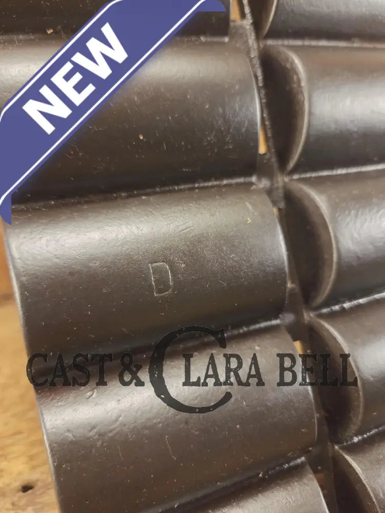 Awesome Gift Idea! 1920’s Wagner Ware French Roll Pan ’D’. Restored and Ready to Bake! Bakeware