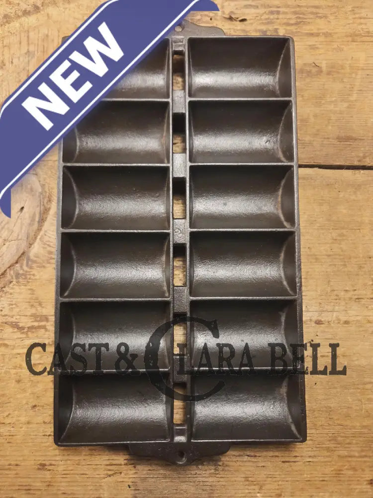 Awesome Gift Idea! 1920’s Wagner Ware French Roll Pan ’D’. Restored and Ready to Bake! Bakeware