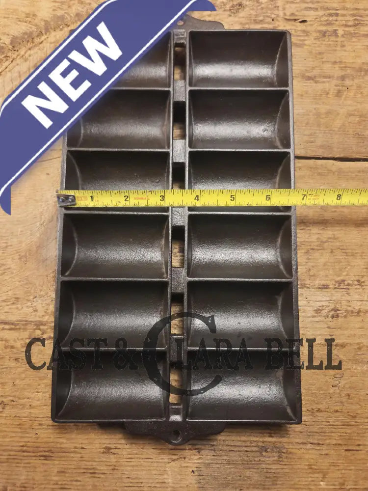 Awesome Gift Idea! 1920’s Wagner Ware French Roll Pan ’D’. Restored and Ready to Bake! Bakeware