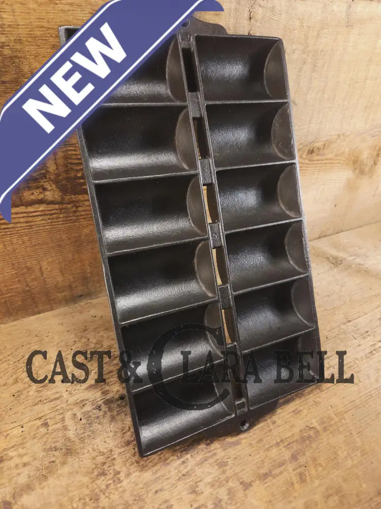 Awesome Gift Idea! 1920’s Wagner Ware French Roll Pan ’D’. Restored and Ready to Bake! Bakeware