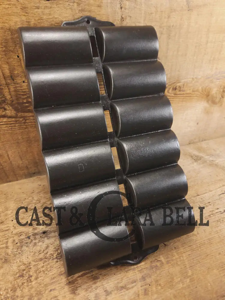 Awesome Gift Idea! 1920’s Wagner Ware French Roll Pan ’D’. Restored and Ready to Bake! Bakeware