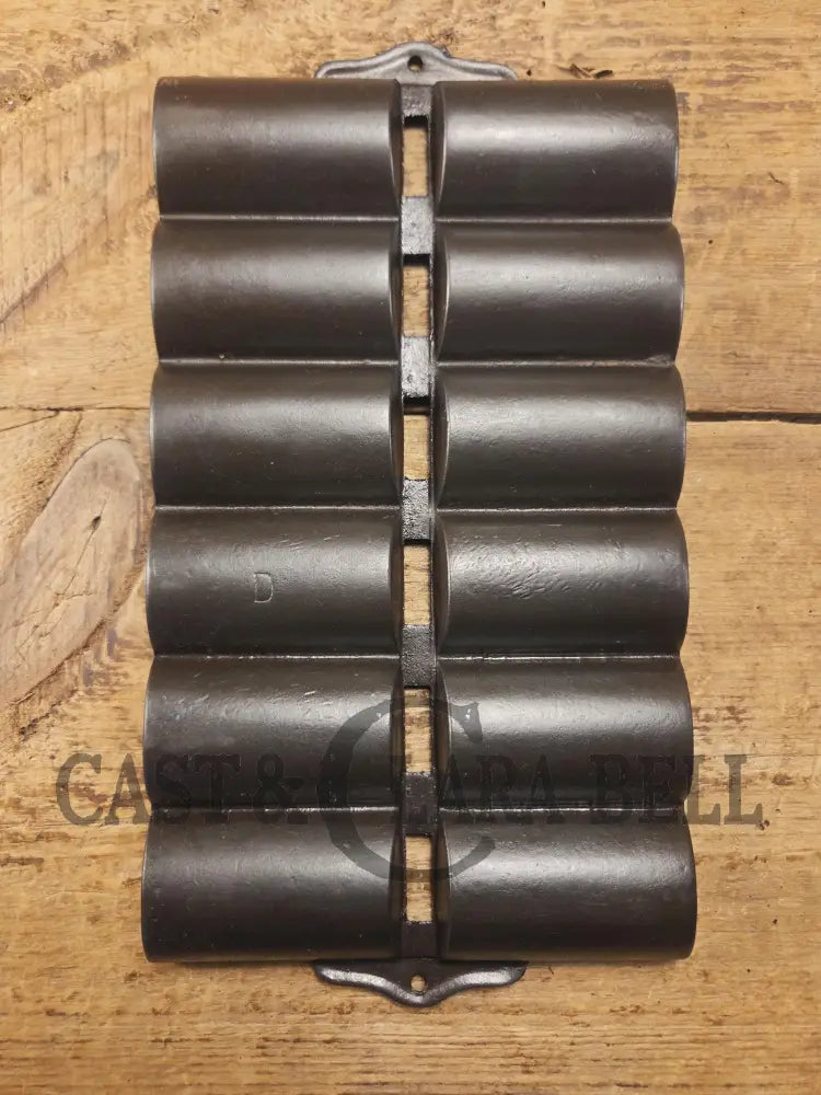 Awesome Gift Idea! 1920’s Wagner Ware French Roll Pan ’D’. Restored and Ready to Bake! Bakeware