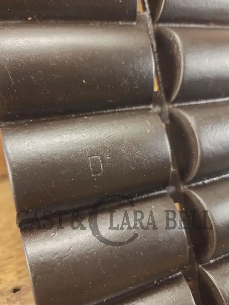Awesome Gift Idea! 1920’s Wagner Ware French Roll Pan ’D’. Restored and Ready to Bake! Bakeware