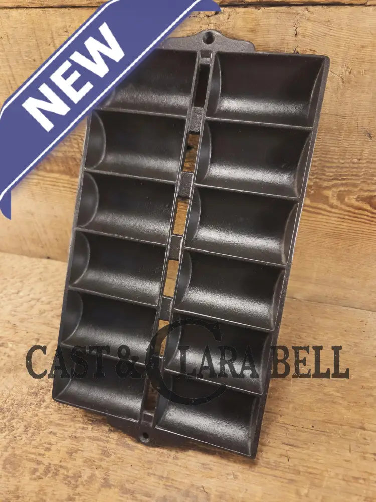 Awesome Gift Idea! 1920’s Wagner Ware French Roll Pan ’D’. Restored and Ready to Bake! Bakeware