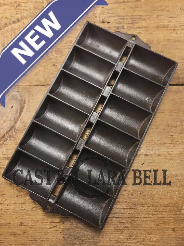 Awesome Gift Idea! 1920’s Wagner Ware French Roll Pan ’D’. Restored and Ready to Bake! Bakeware