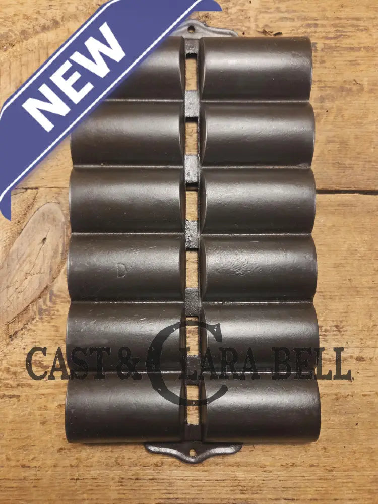Awesome Gift Idea! 1920’s Wagner Ware French Roll Pan ’D’. Restored and Ready to Bake! Bakeware